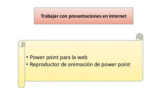 presentaciones en power point