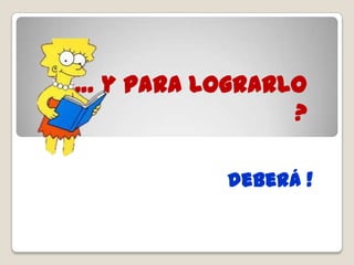  lectura fácil …  … su idea debe ser fácilmente leída y entendida!  