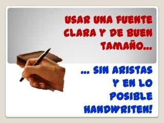  … y para lograrlo ?  deberá !  