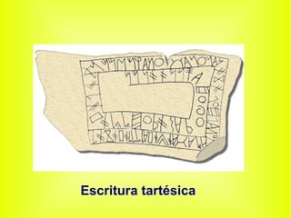 Cultura Tartéssica (Tesoro de El Carambolo) Uno de los signos de esplendor de la cultura tartéssica fue la magnífica orfebrería en parte debida a técnicas fenicias. Se han encontrado tesoros de gran valor en La Aliseda (Cáceres), Évora (Portugal) y El Carambolo (Sevilla), al que pertenecen estos objetos. Cronológicamente son de la primera mitad del siglo VI. 
