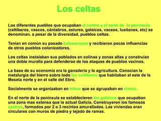 ECONOMÍA IBÉRICA La economía del mundo ibérico se basaba en la agricultura y en la ganadería. La trashumancia fue una actividad habitual especialmente en Andalucía. Entre las labores artesanales mas destacadas está la fabricación de vasijas mediante torno, bellamente decoradas.  También destacó su industria textil. La importancia del comercio llevó a la creación de una moneda propia. Los íberos dominaron la metalurgia del hierro con el que fabricaban instrumentos agrícolas, herramientas, adornos y las famosas  “falcatas”  o espadas ibéricas 