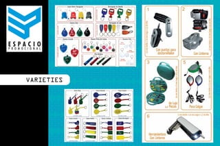 eco productos . promocionales - corporativo exclusivo




                                               ESPACIO PROMOCIONAL




                      VARIETIES




VARIETIES
 