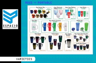 eco productos . promocionales - corporativo exclusivo




                                      ESPACIO PROMOCIONAL




VARIETIES
 