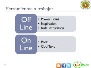 Herramientas a trabajar
 