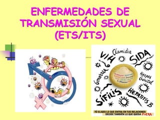 ENFERMEDADES DE
TRANSMISIÓN SEXUAL
(ETS/ITS)
 