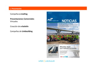 1.	
  Presentación	
  
(Implantación	
  del	
  Proyecto:	
  1	
  año)	
  
CIDi+	
  Biomed	
  es	
  una	
  Red	
  Social	
  exclusiva	
  para	
  
Profesionales.	
  InvesBgadores,	
  Médicos,	
  	
  
FarmacéuBcos,	
  Prensa	
  Especializada,	
  Gestores	
  …	
  
hSp://cidiplus.com/	
  	
  
Es	
  la	
  única	
  Red	
  Social	
  en	
  España	
  para	
  los	
  
Profesionales	
  de	
  la	
  Biomedicina.	
  	
  
Tiene	
  más	
  de	
  1.800	
  usuarios	
  registrados.	
  
Es	
  una	
  herramienta	
  que	
  nos	
  da	
  la	
  posibilidad	
  de	
  	
  
poder	
  comunicar	
  con	
  nuestro	
  público	
  objeEvo	
  	
  
y	
  crear	
  espacios	
  exclusivos,	
  Comunidades	
  en	
  un	
  	
  
entorno	
  profesional	
  que	
  nos	
  aporta	
  Calidad	
  de	
  	
  
Servicio,	
  PresEgio	
  de	
  MARCA	
  y	
  Liderazgo.	
  
CIDi+	
  
 