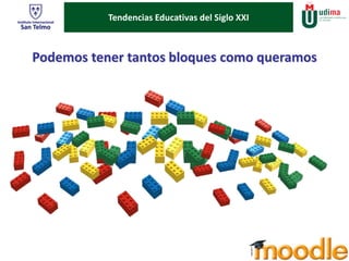 ¿Pero quéTe nedesnc ia s E d u c a ti va s d e l S ig l o X X I ? 
Podemos tener tantos bloques como queramos 
 