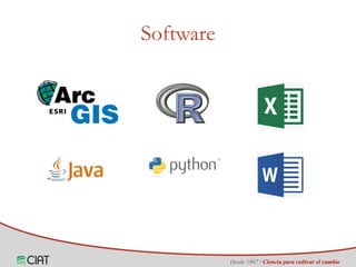 Identificación de áreas geográficas con potencial para la producción de arroz en Colombia ante escenarios de cambio climático