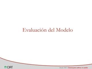 Identificación de áreas geográficas con potencial para la producción de arroz en Colombia ante escenarios de cambio climático