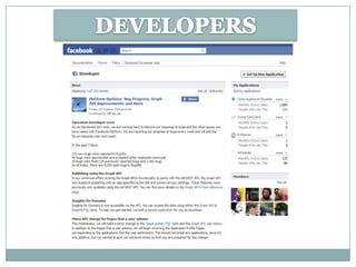 DEVELOPERShttp://apps.facebook.com/developer