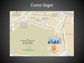 Como llegar
 