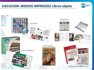 EJECUCION: MEDIOS IMPRESOS/ Libros objeto
 