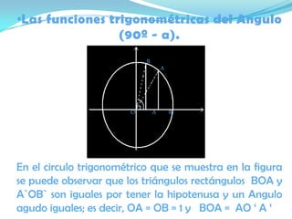 funciones trigonometricas
