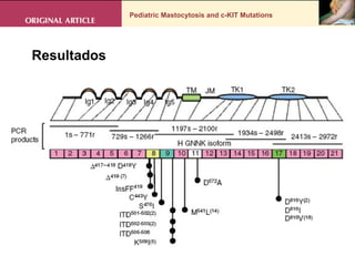 Pediatric Mastocytosis and c-KIT Mutations . Resultados 
