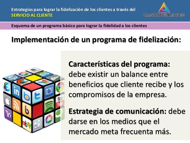 Presentacion Fidelizacion Servicio Al Cliente