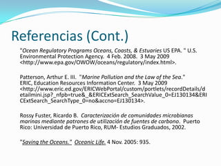 Contaminacion Marina