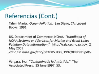 Contaminacion Marina