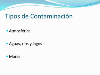 Contaminacion Marina