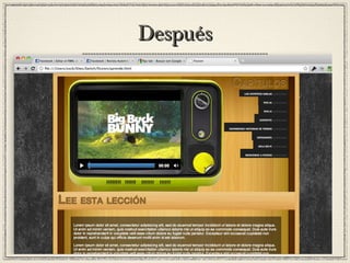 DespuésDespués
 