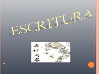 ESCRITURA