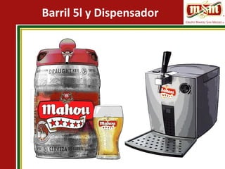Barril 5l y Dispensador 