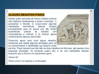 Listas de comprovação de conhecimento e grades
(rubricas) de avaliação
 