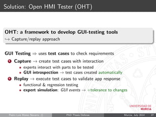 PhD Thesis Defense - Enhancing Software Quality and Quality of ...