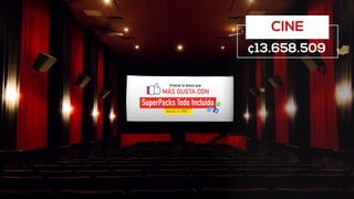 CINE
¢13.658.509
 