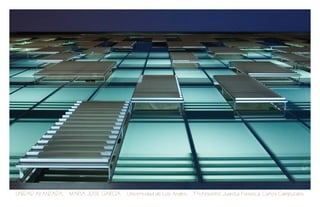 UNIDAD AVANZADA. MARIA JOSE GARCIA. Universidad de Los Andes. Profesores: Juanita Fonseca. Carlos Campuzano.
 