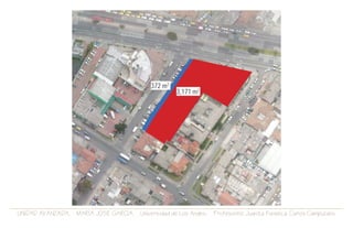 UNIDAD AVANZADA. MARIA JOSE GARCIA. Universidad de Los Andes. Profesores: Juanita Fonseca. Carlos Campuzano.
3,171 m2
372 m2
 