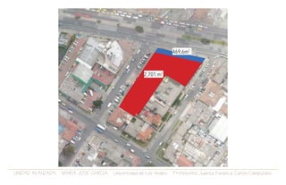 UNIDAD AVANZADA. MARIA JOSE GARCIA. Universidad de Los Andes. Profesores: Juanita Fonseca. Carlos Campuzano.
2,701 m2
469,6m2
 