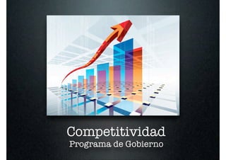 Competitividad
Programa de Gobierno
 