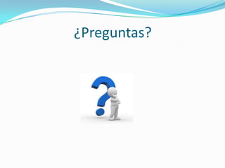 ¿Preguntas?
 