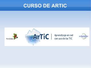 CURSO DE ARTIC 