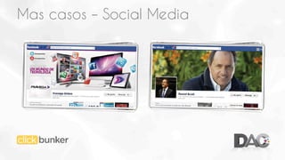 Mas casos – Social Media

 