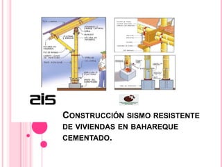 CONSTRUCCIÓN SISMO RESISTENTE
DE VIVIENDAS EN BAHAREQUE
CEMENTADO.
 