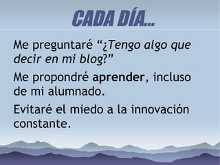 EL ALUMNADO DEL PRÓXIMO CURSO SERÁ TOTALMENTE DIFERENTE.