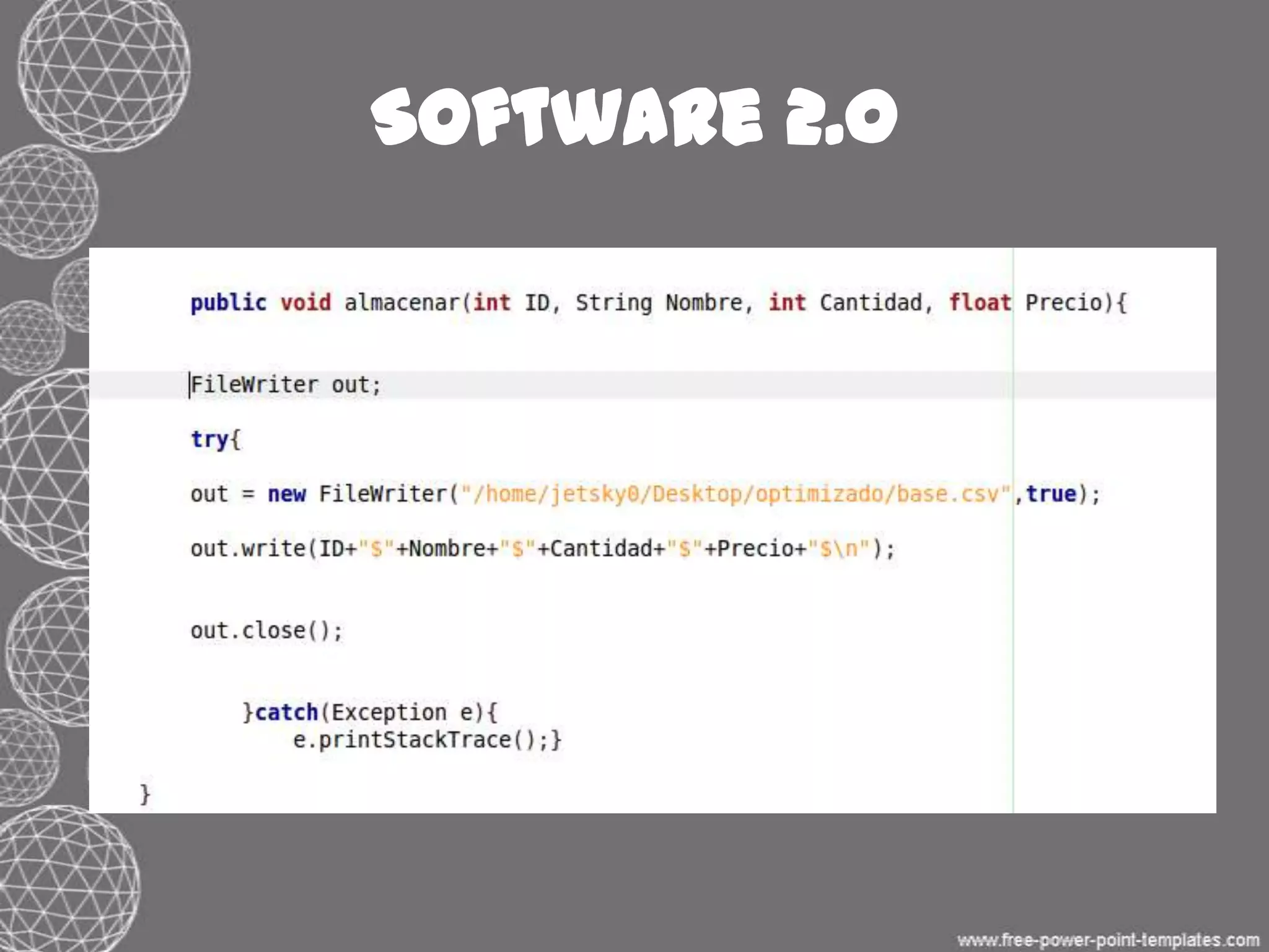 Documentación del códigoComo documentación, agregué comentarios en la mayor parte del código explicando cual es la función de cada método o parámetro. Y utilice Javadoc para generar la documentación completa a manera de api de Java.