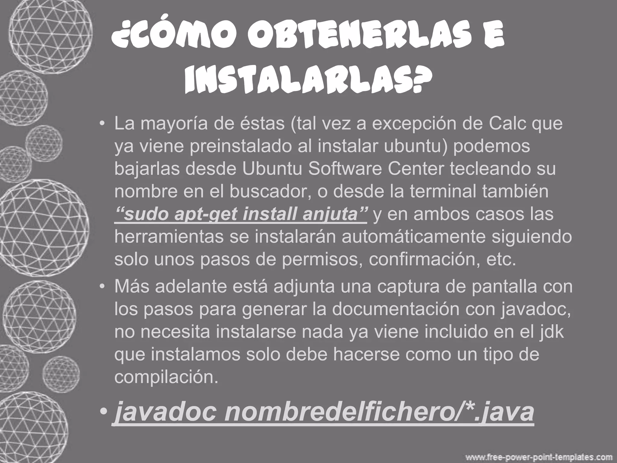  Para las pruebas unitarias usamos junit podemos descargarlo de este link https://github.com/KentBeck/junit/downloads ya que entras descargas el .zip que se llama junit4.9b2.zip — Source zip 	Al descargar, nos posesionamos en la terminal en la dirección dónde está contenido el junit4.9b2.zip lo descomprimimos y configuramos el path entrando a .bashrc y al final ponemos la dirección en la que se encuentra el junit-4.9b2-src.	Adjunto unas capturas del pantalla con el procedimiento de configuración del path en el bashrc.