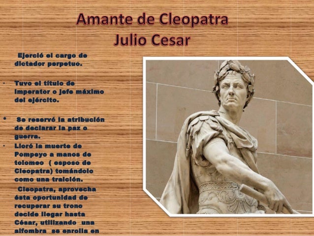 Esposos Y Amantes De Cleopatra