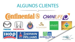 ALGUNOS CLIENTES
 