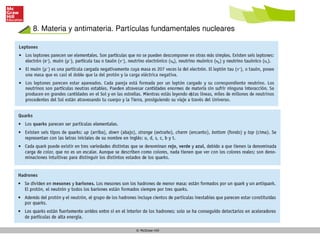 © McGraw-Hill
8. Materia y antimateria. Partículas fundamentales nucleares
 