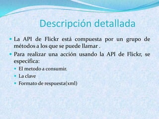 API Flickr | PPT