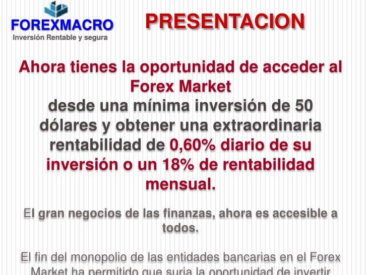 Que es forex macro