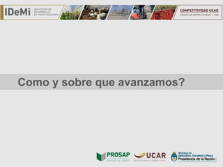 TÍTULOComo y sobre que avanzamos?
 