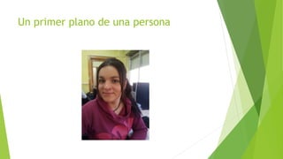 Un primer plano de una persona 
 