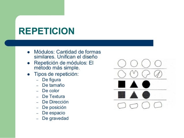 Resultado de imagen para elementos de diseño repeticion
