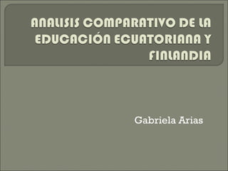 Gabriela Arias 