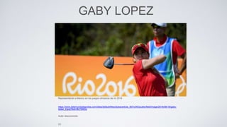 GABY LOPEZ
Representando a Mexico en los juegos olímpicos de rio 2016
https://www.telemundodeportes.com/sites/default/files/styles/article_607x340/public/field/image/2016/08/19/gaby-
lopez_2.jpg?itok=8L7SIkGy
Autor desconocido
(c)
 