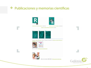 Publicaciones y memorias científicas
s